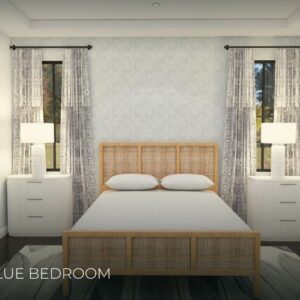 Coastal Blue Bedroom